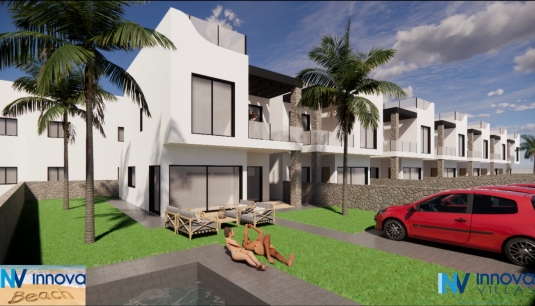 Omakotitalo - Uudet asunnot - Orihuela Costa - HT-0225 Innova Beach villas
