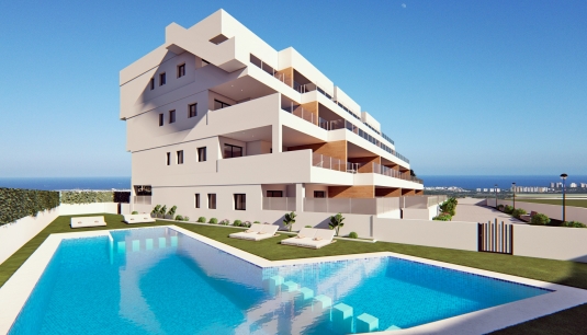 Wohnung - Neue Gebäude - Orihuela Costa - HT-0655 Villacosta Club 2 Terrace Apartments