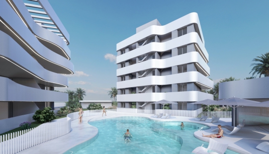 Apartment/Flat - New Build - Guardamar - HT-0714 sal&sol