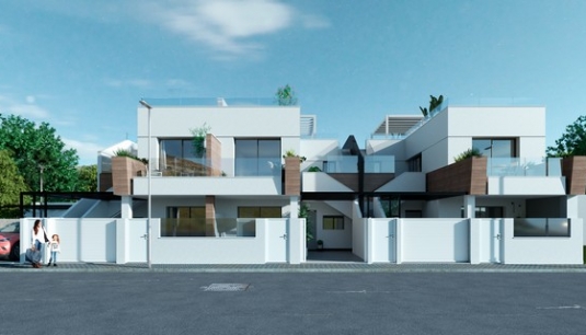 Бунгало - Новое  строительство - Pilar de la Horadada - HT-0599 Residencial Marvic II