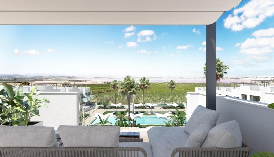 Bungalow à l’étage - Nouvelle construction - Torrevieja -
                Torrevieja