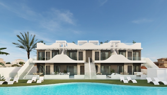 Bungalow na parterze - New Build - Pilar de la Horadada -
                Pilar de la Horadada