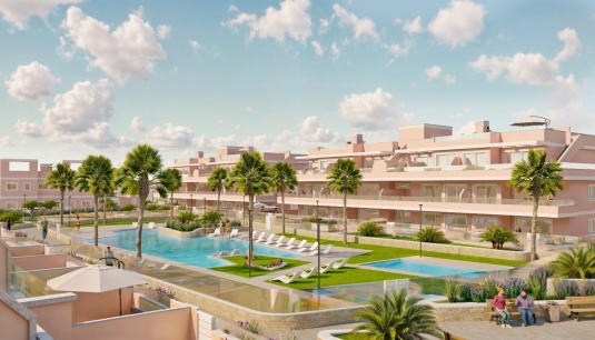 Casa adosada - Nueva construcción  - Pilar de la Horadada - HT-0795