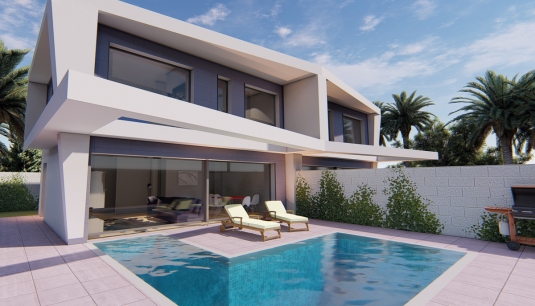 Dom w zabudowie bliźniaczej - New Build - Santa Pola -
                Gran Alacant