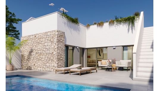 Egendom hus - Nytt - Pilar de la Horadada - HT-0227 Sun Golf Villas 