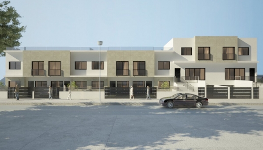 Городской дом - Новое  строительство - Pilar de la Horadada - HT-0529 Green Garden Residential II