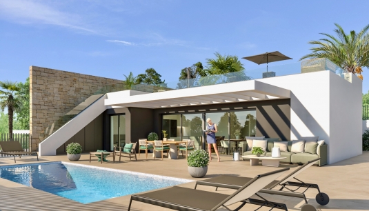 Halb freistehendes Haus - Neue Gebäude - Mutxamel - HT-0765 Terrazas de Alicante