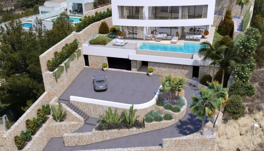 Huvila - Uudet asunnot - Calpe -
                Calpe
