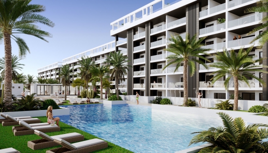 многоэт. дом - Новое  строительство - Torrevieja - HT-0567 Eden Beach