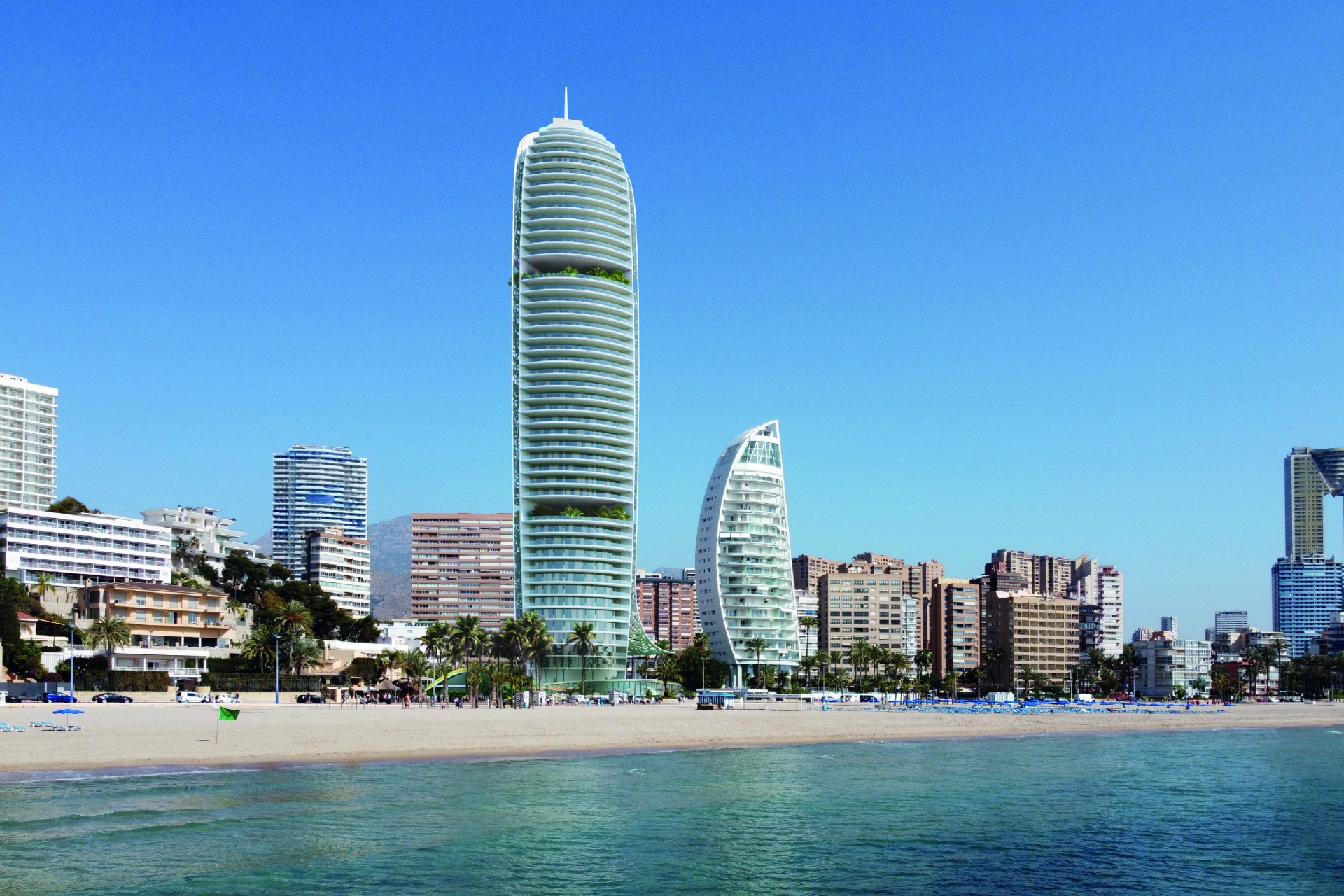 Neue Gebäude - Apartment -
Benidorm
