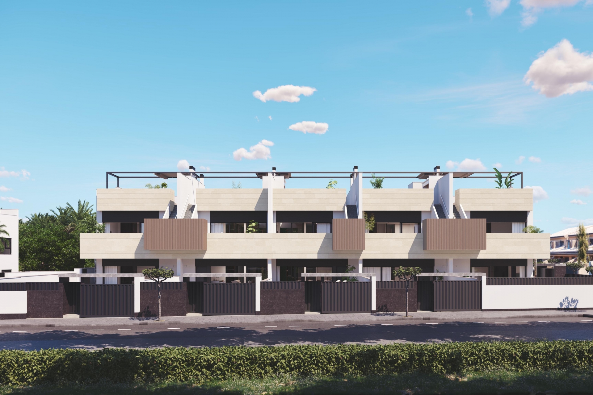 Neue Gebäude - Bungalow im Obergeschoss -
Pilar de la Horadada