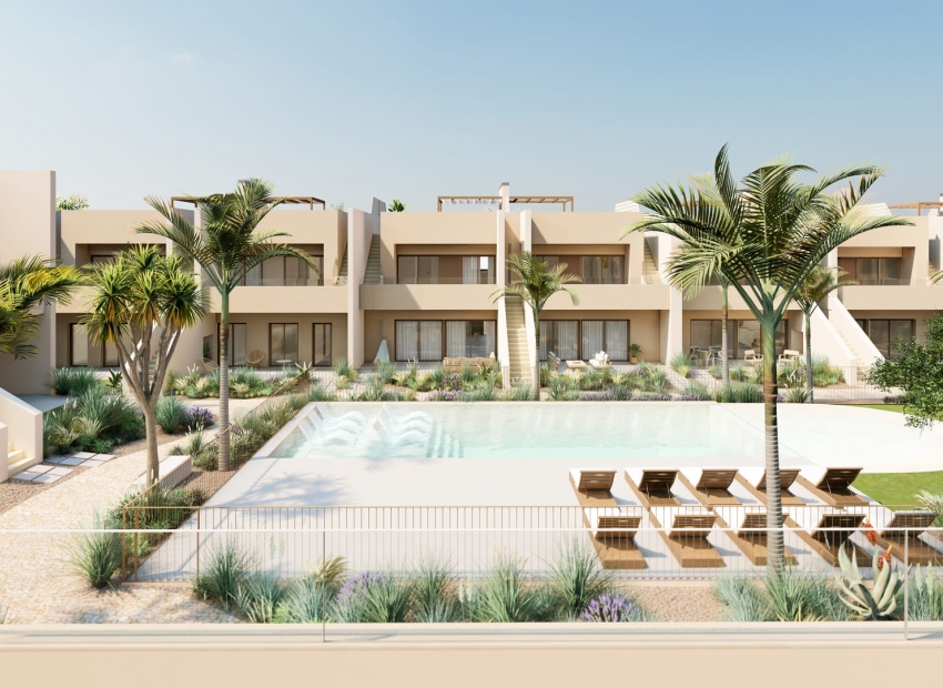 Neue Gebäude - Bungalow im Obergeschoss -
San Javier