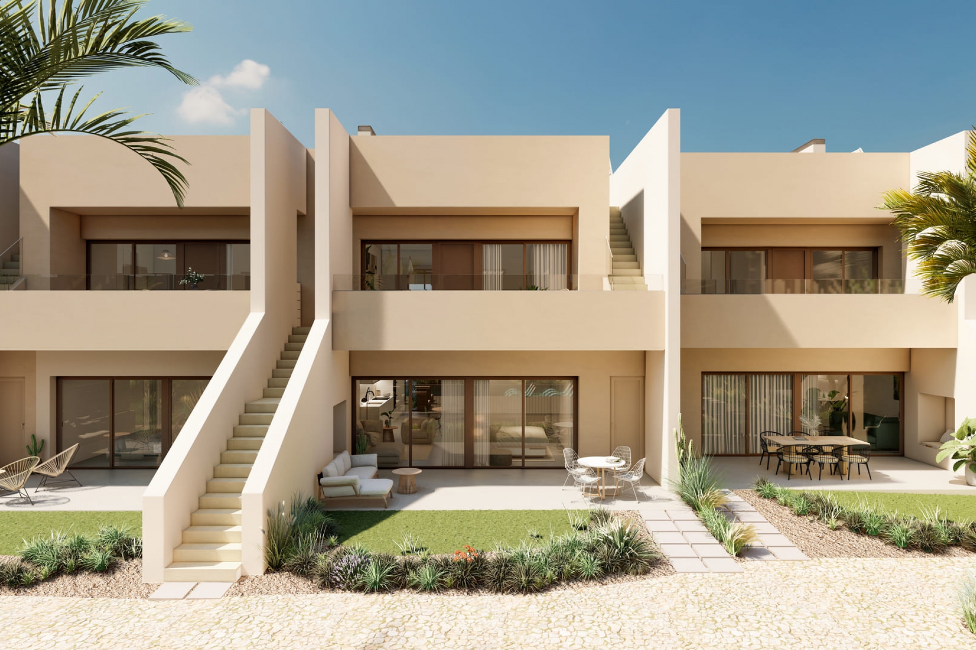 Neue Gebäude - Bungalow im Obergeschoss -
San Javier