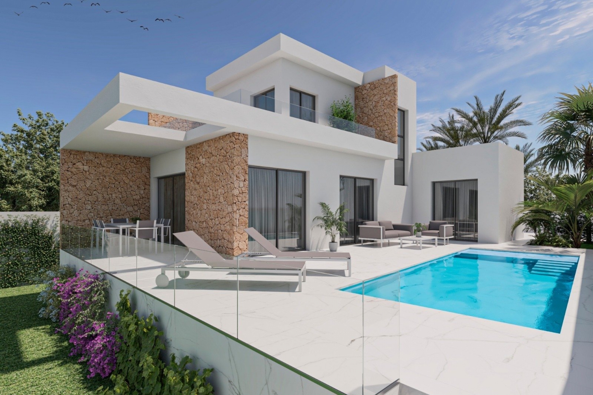 Neue Gebäude - Freistehende Villa -
La Marina