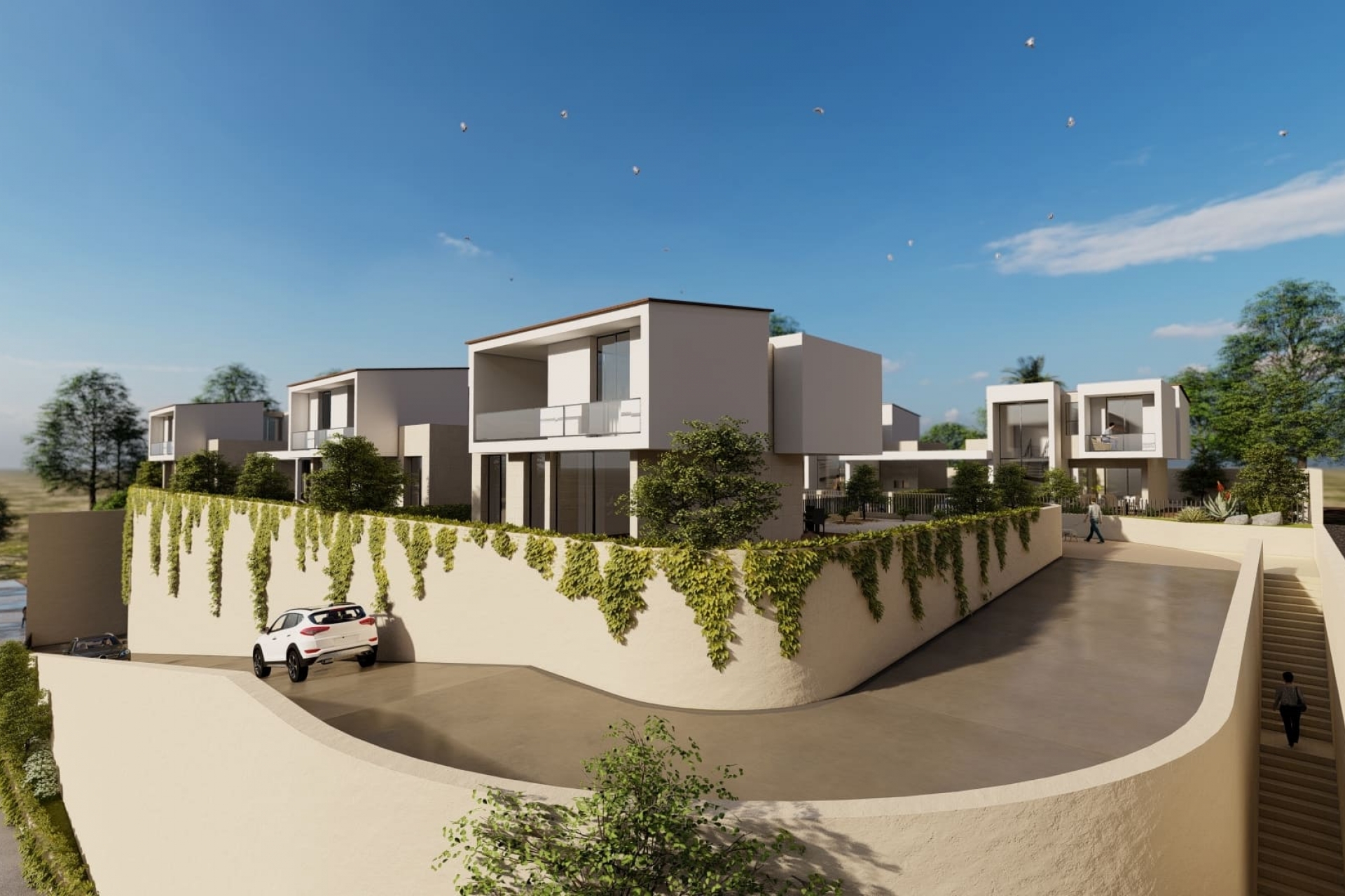 Neue Gebäude - Freistehende Villa -
La Nucía