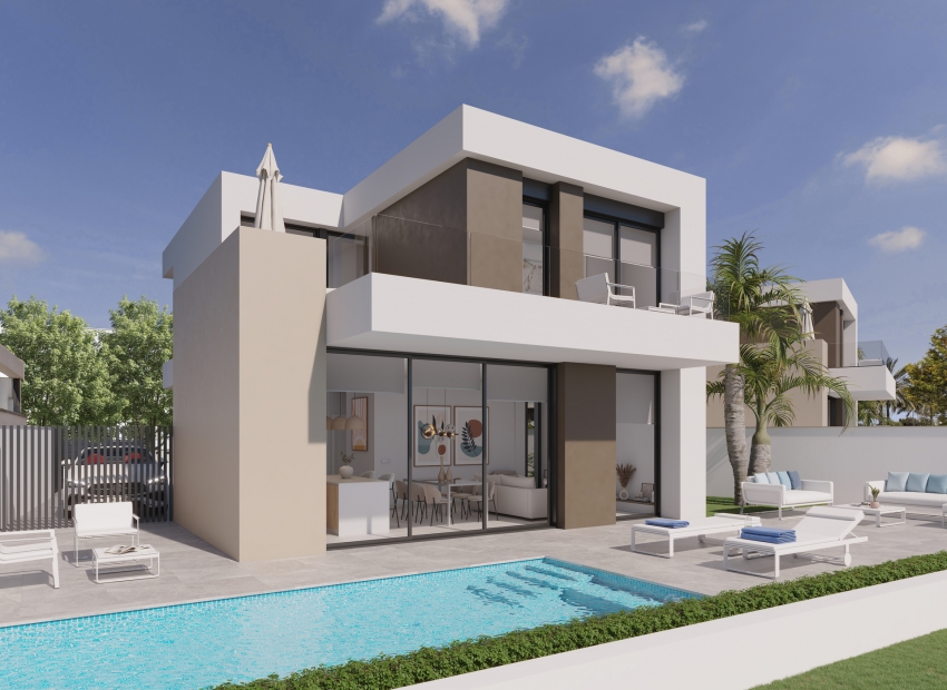 Neue Gebäude - Freistehende Villa -
San Javier
