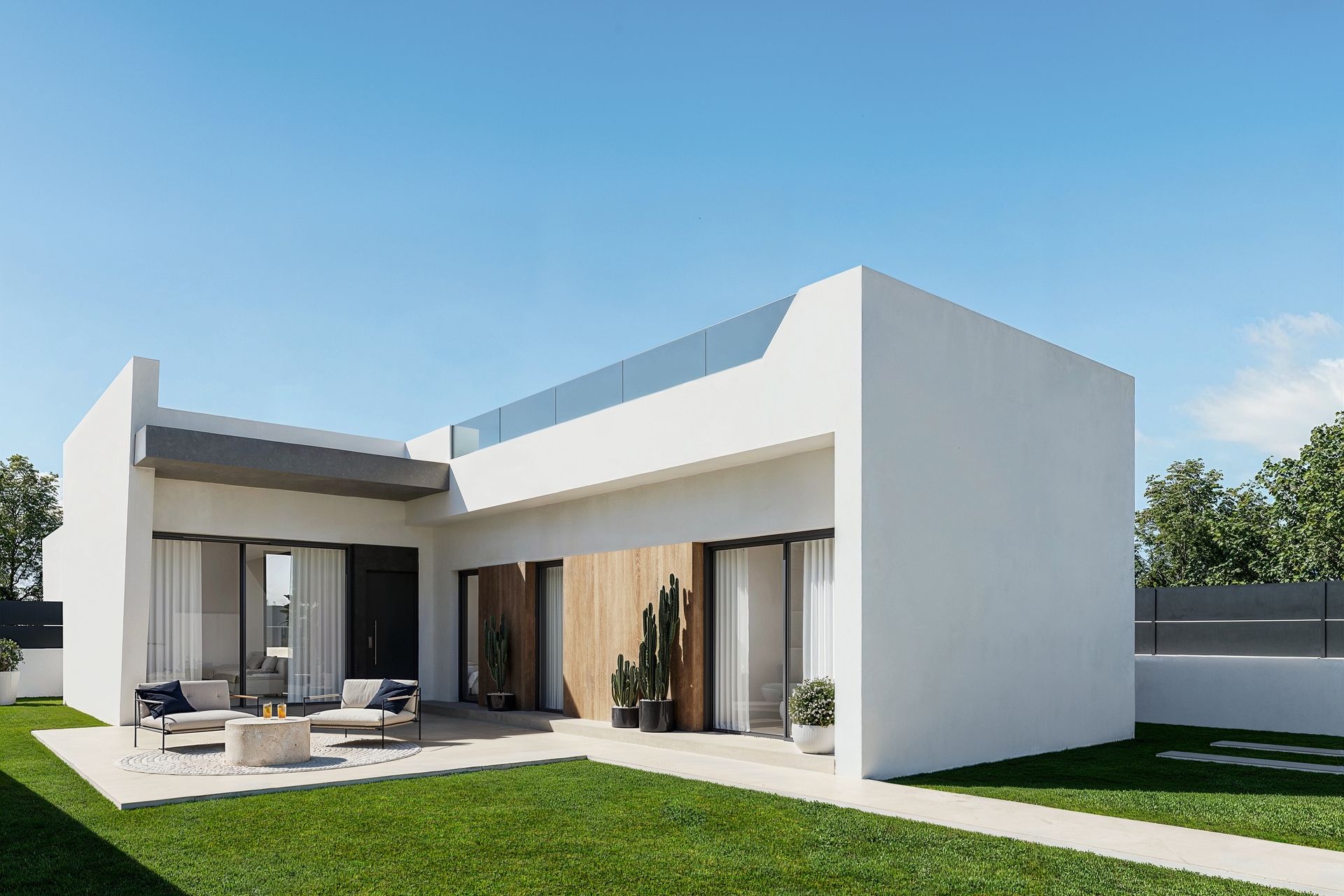 Neue Gebäude - Freistehende Villa -
San Miguel de Salinas