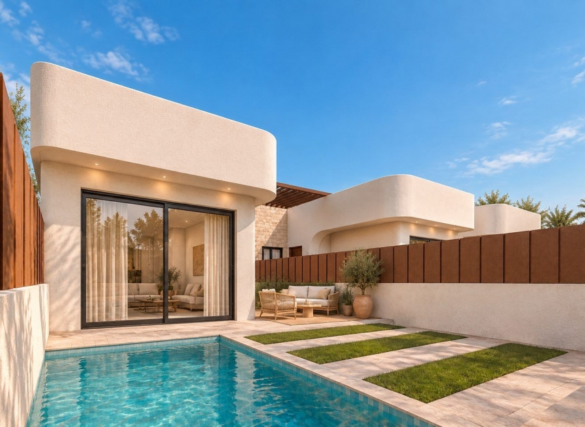 Neue Gebäude - Freistehende Villa -
San Pedro del Pinatar