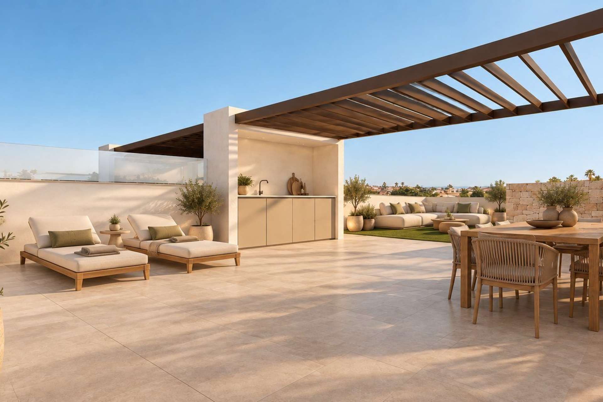 Neue Gebäude - Freistehende Villa -
San Pedro del Pinatar