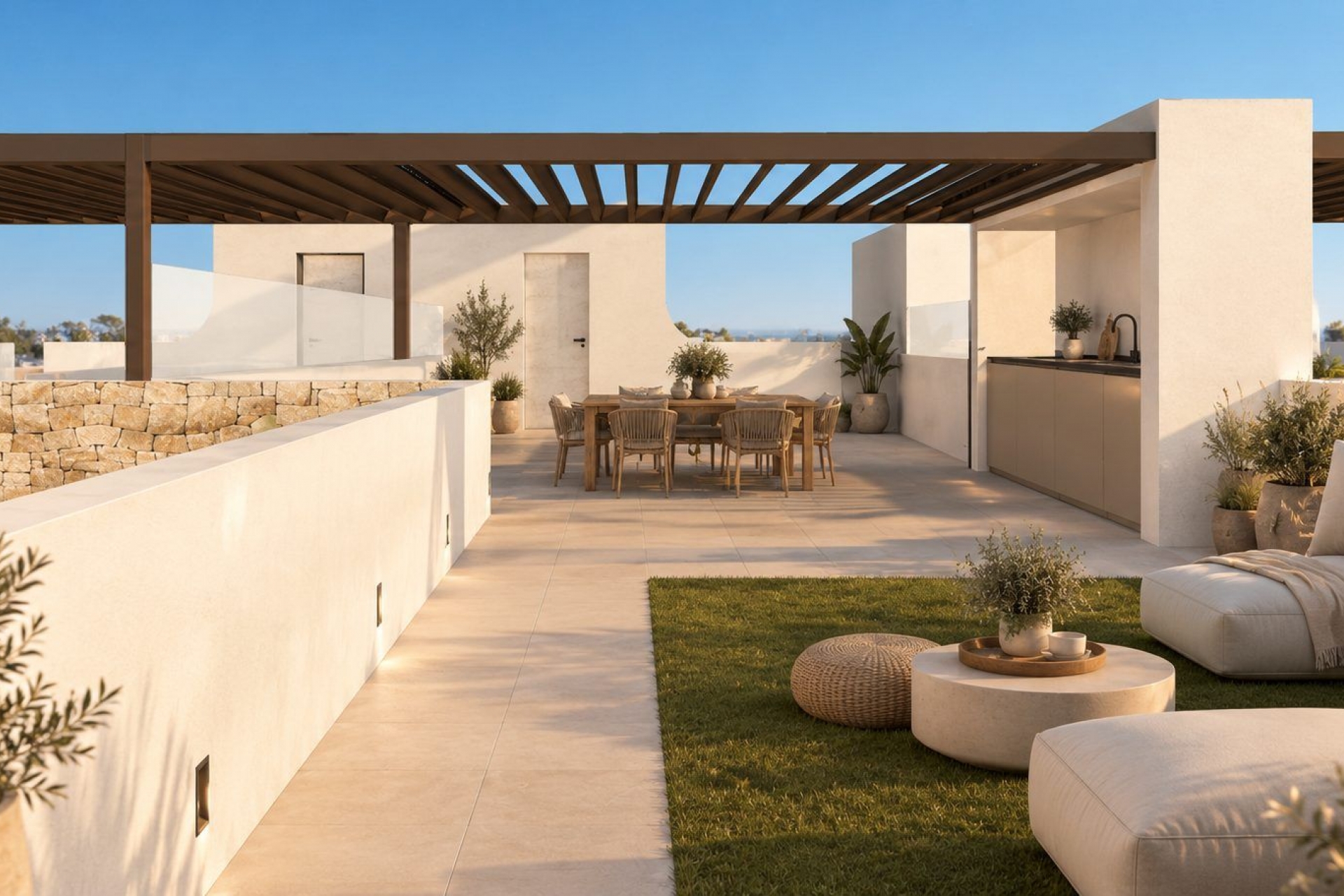 Neue Gebäude - Freistehende Villa -
San Pedro del Pinatar