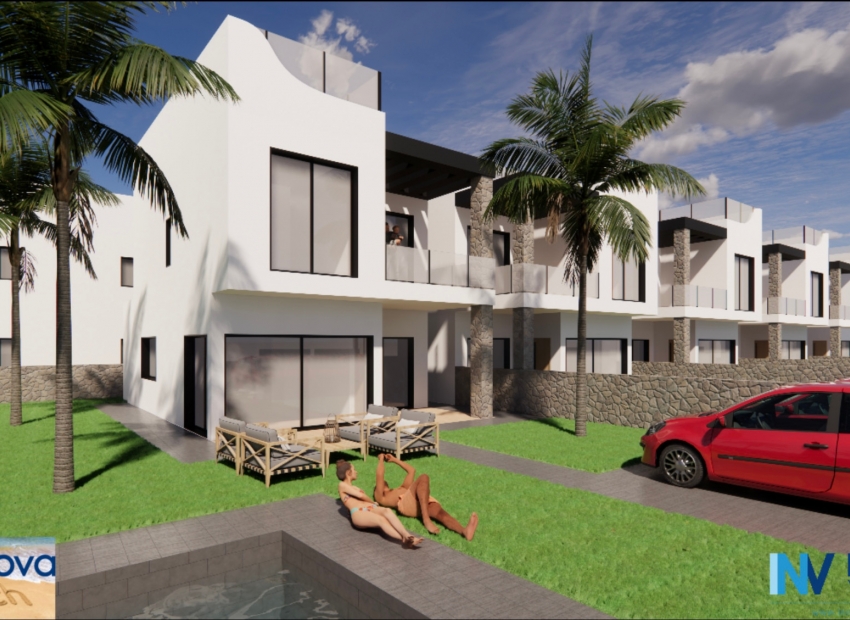 Neue Gebäude - Freistehendes Haus -
Orihuela Costa - Punta Prima