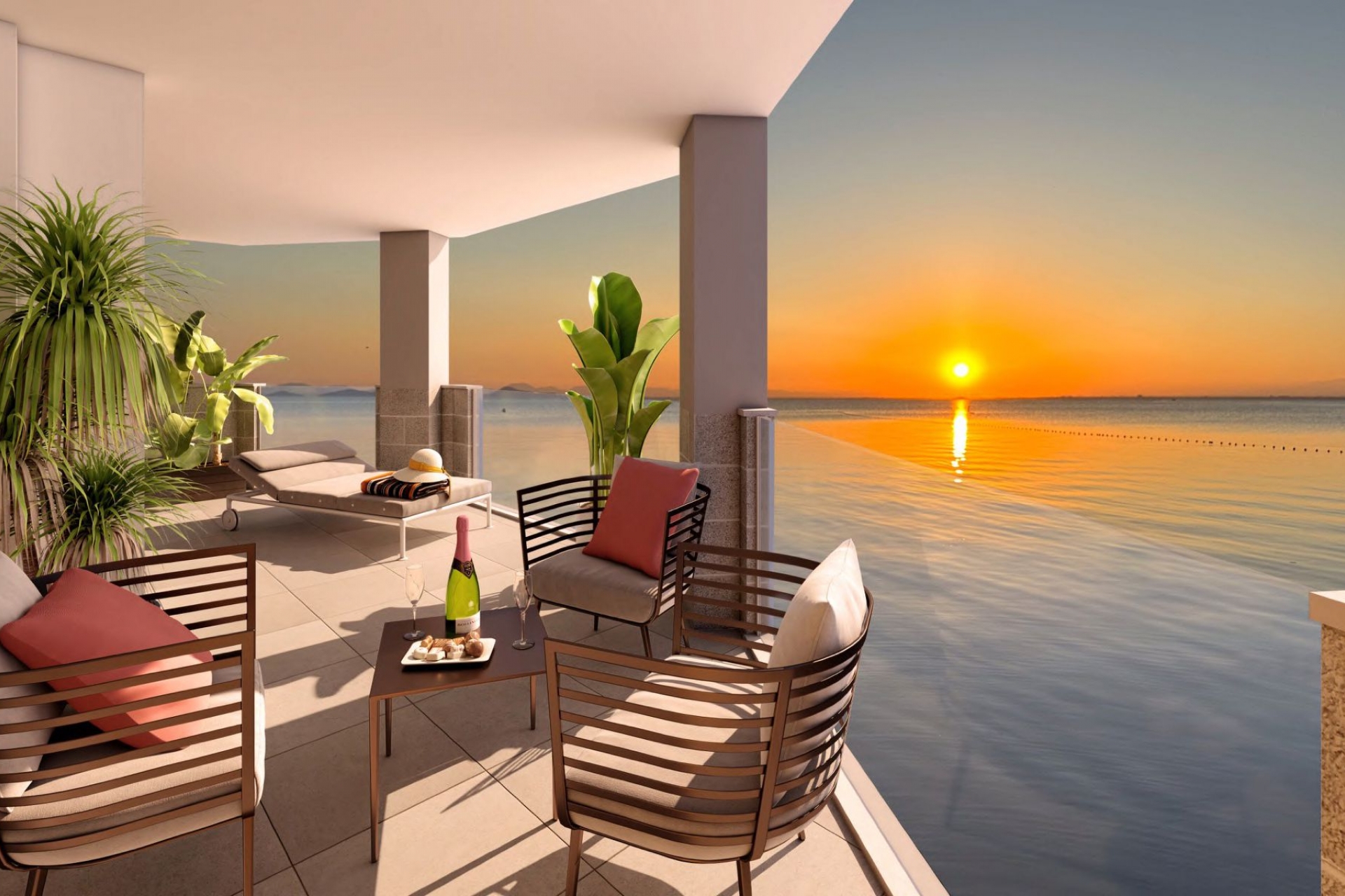Neue Gebäude - Penthouse -
La Manga del Mar Menor