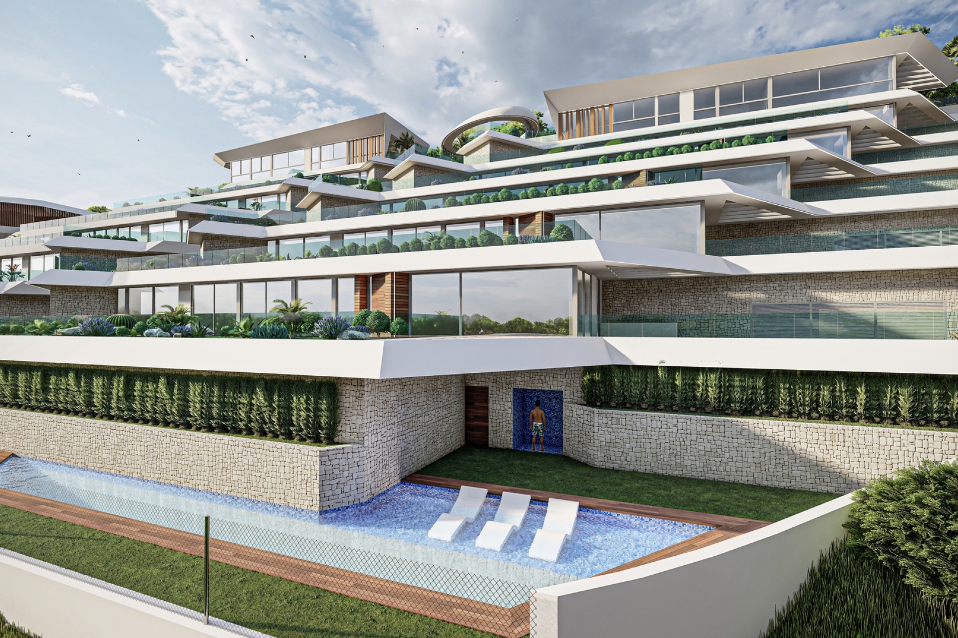 Neue Gebäude - Penthouse -
Pueblo Mascarat