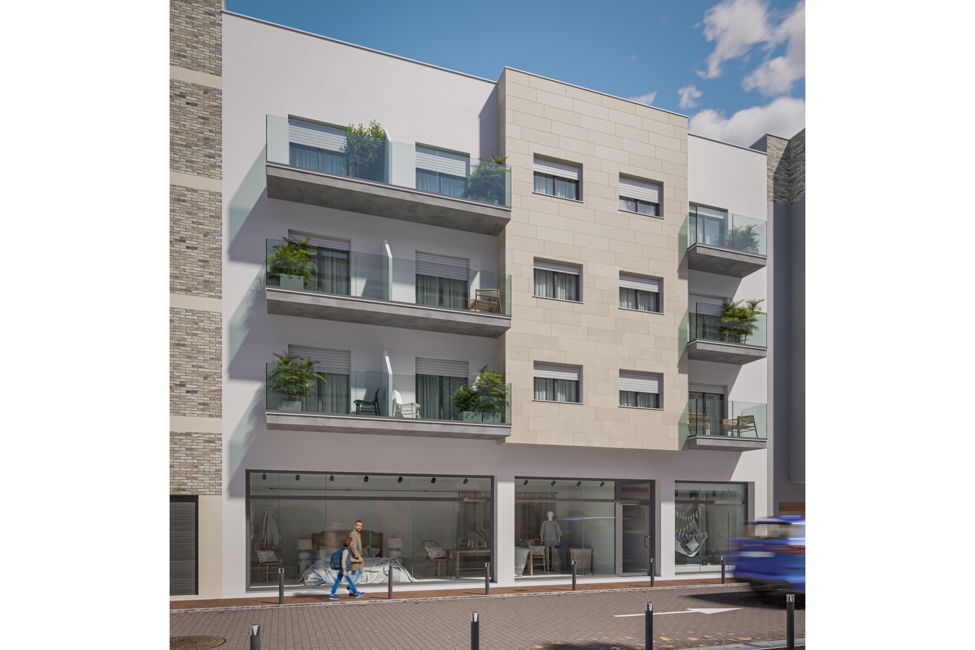 Neue Gebäude - Penthouse -
Puerto de Mazarrón