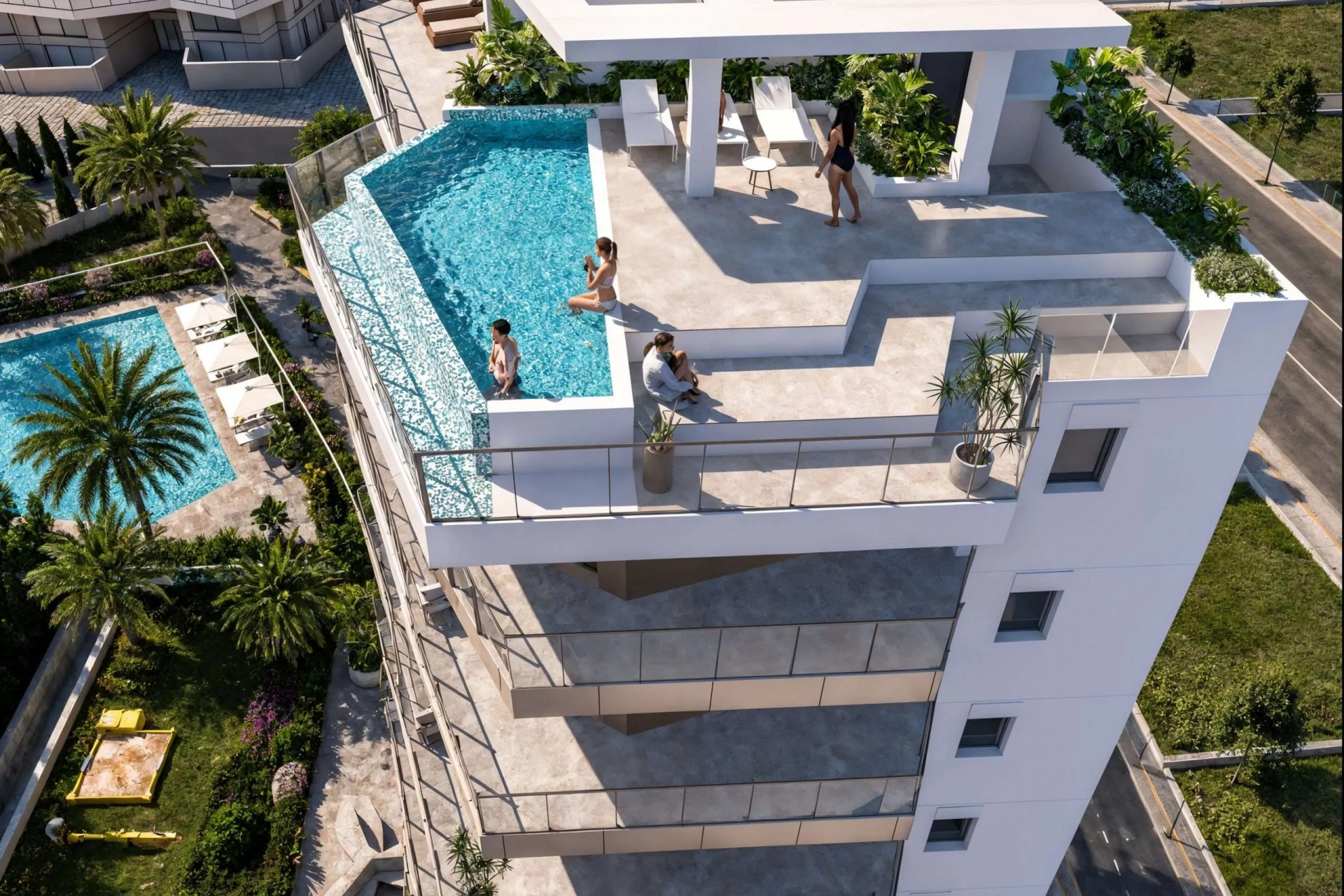 Neue Gebäude - Penthouse -
Villajoyosa