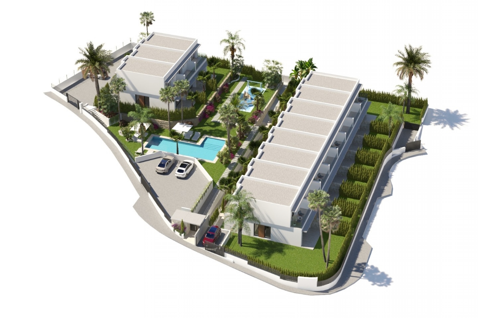Neue Gebäude - Reihenhaus -
Benidorm - Finestrat