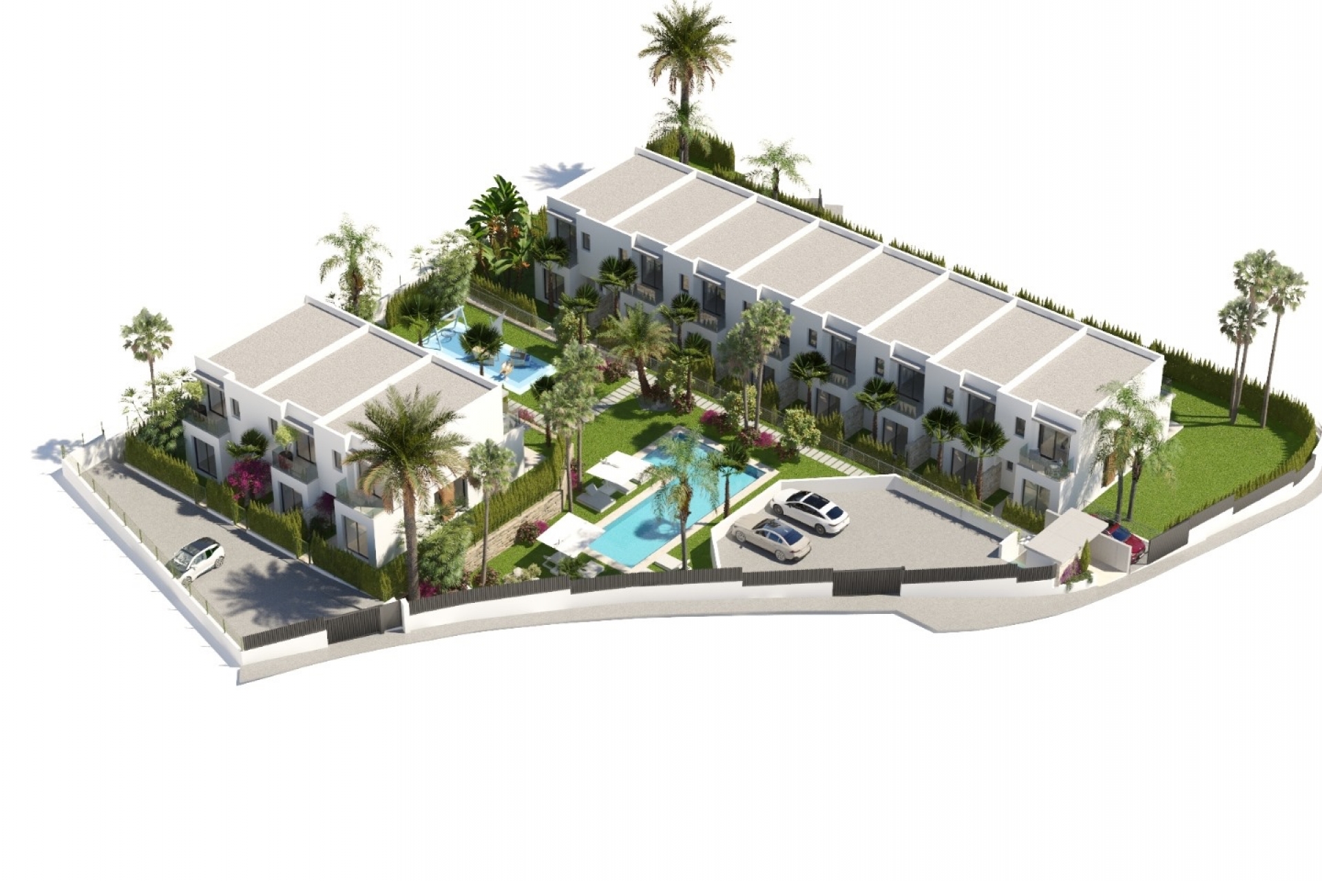 Neue Gebäude - Reihenhaus -
Benidorm - Finestrat