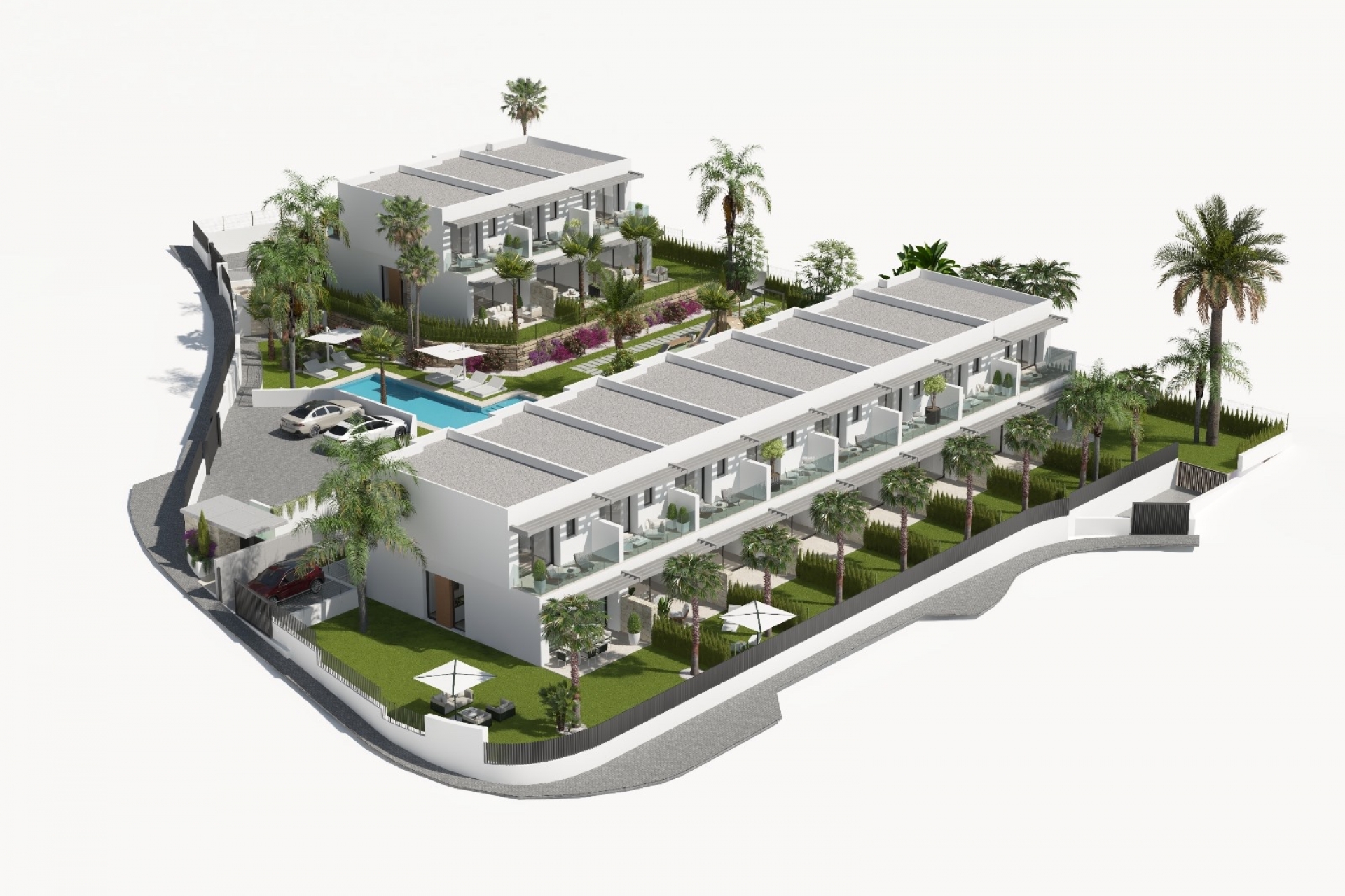Neue Gebäude - Reihenhaus -
Benidorm - Finestrat
