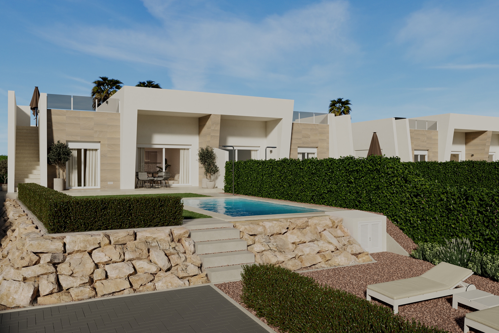 Neue Gebäude - Reihenhaus -
La Finca Golf