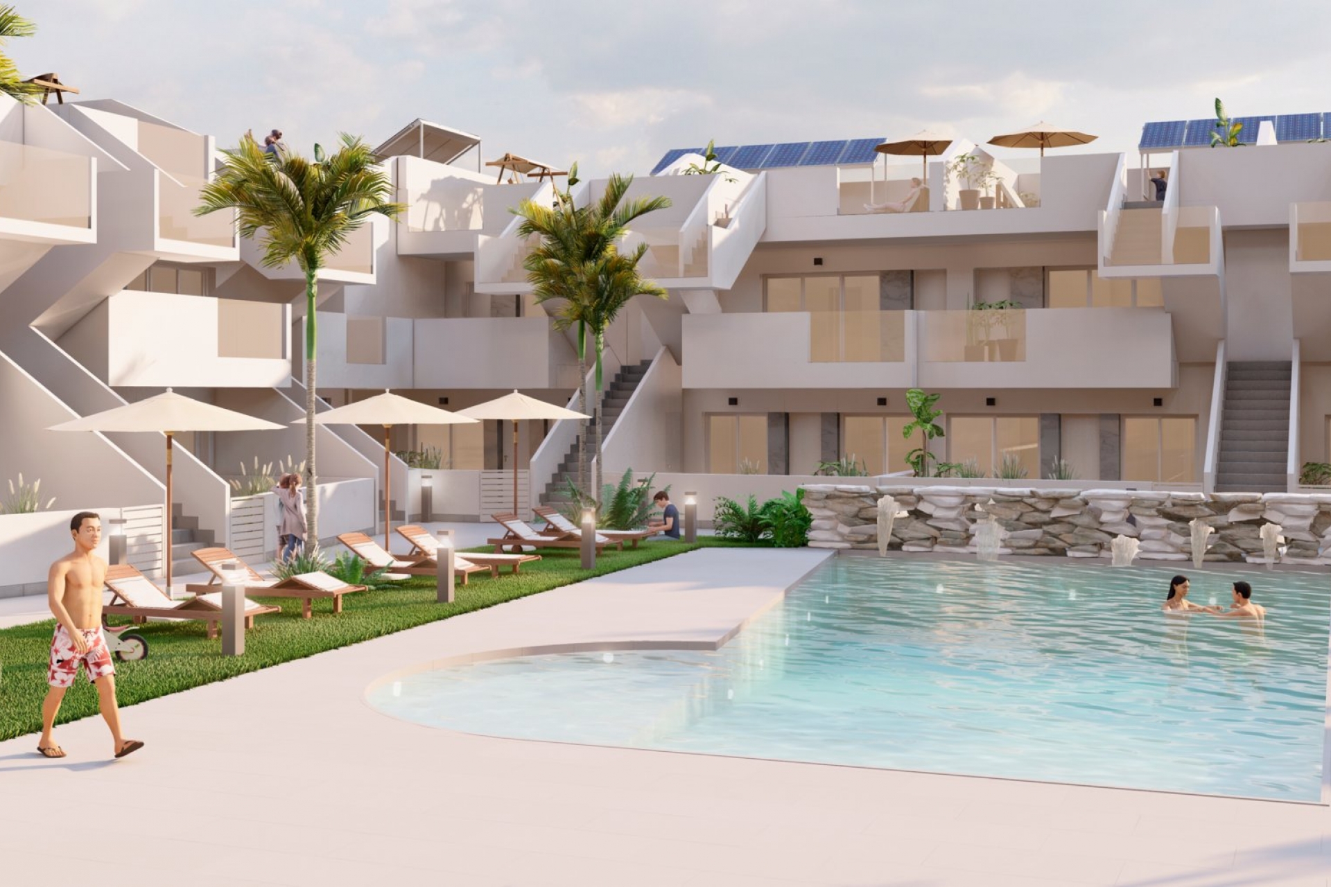 Neue Gebäude - Unterer Bungalow -
Murcia - Roldán