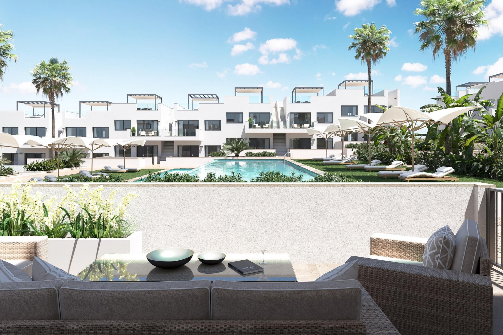 Neue Gebäude - Unterer Bungalow -
Torrevieja