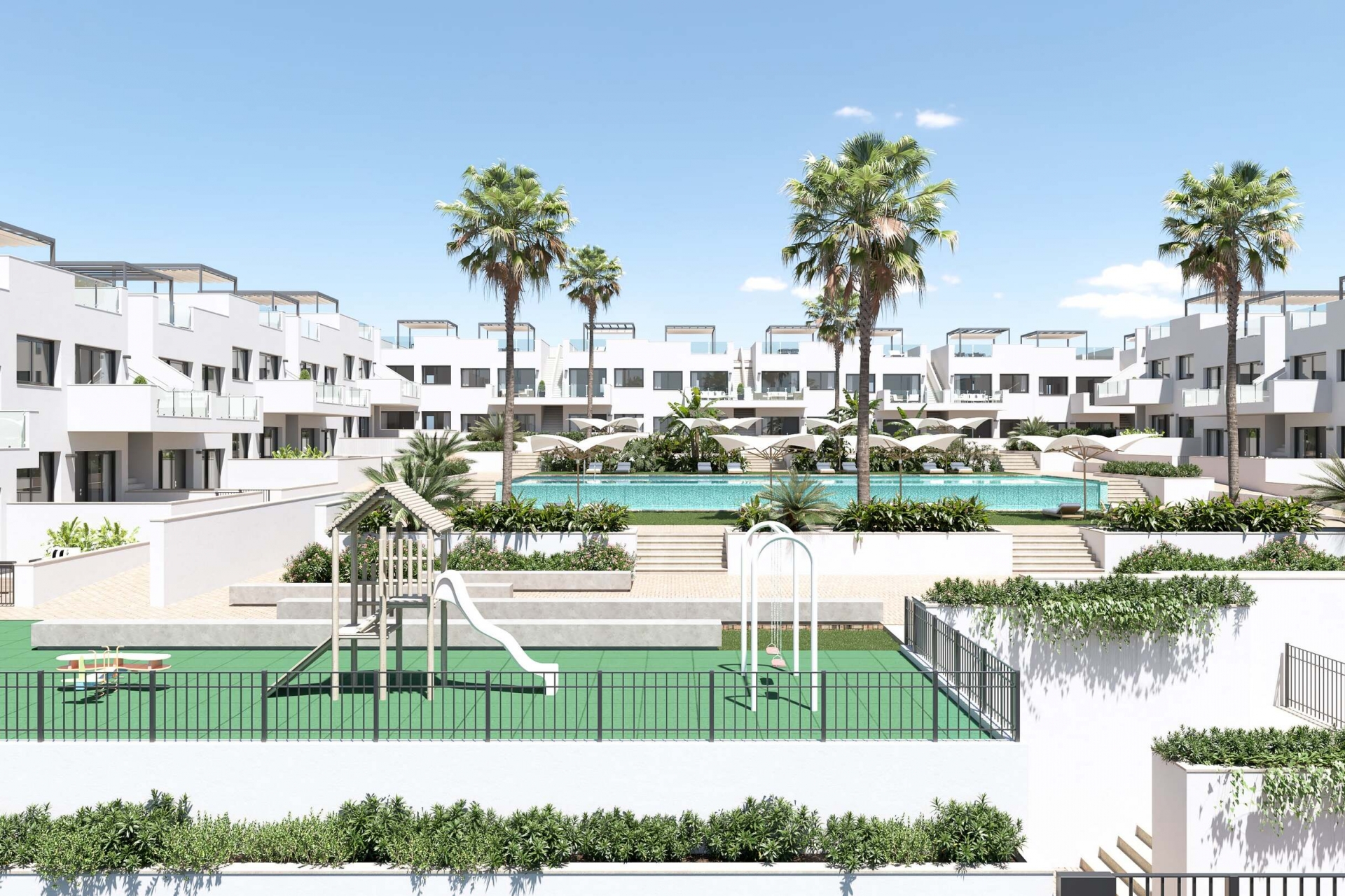 Neue Gebäude - Unterer Bungalow -
Torrevieja