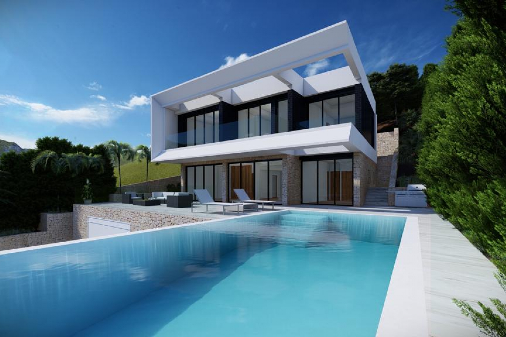 Neue Gebäude - Villa -
Altea