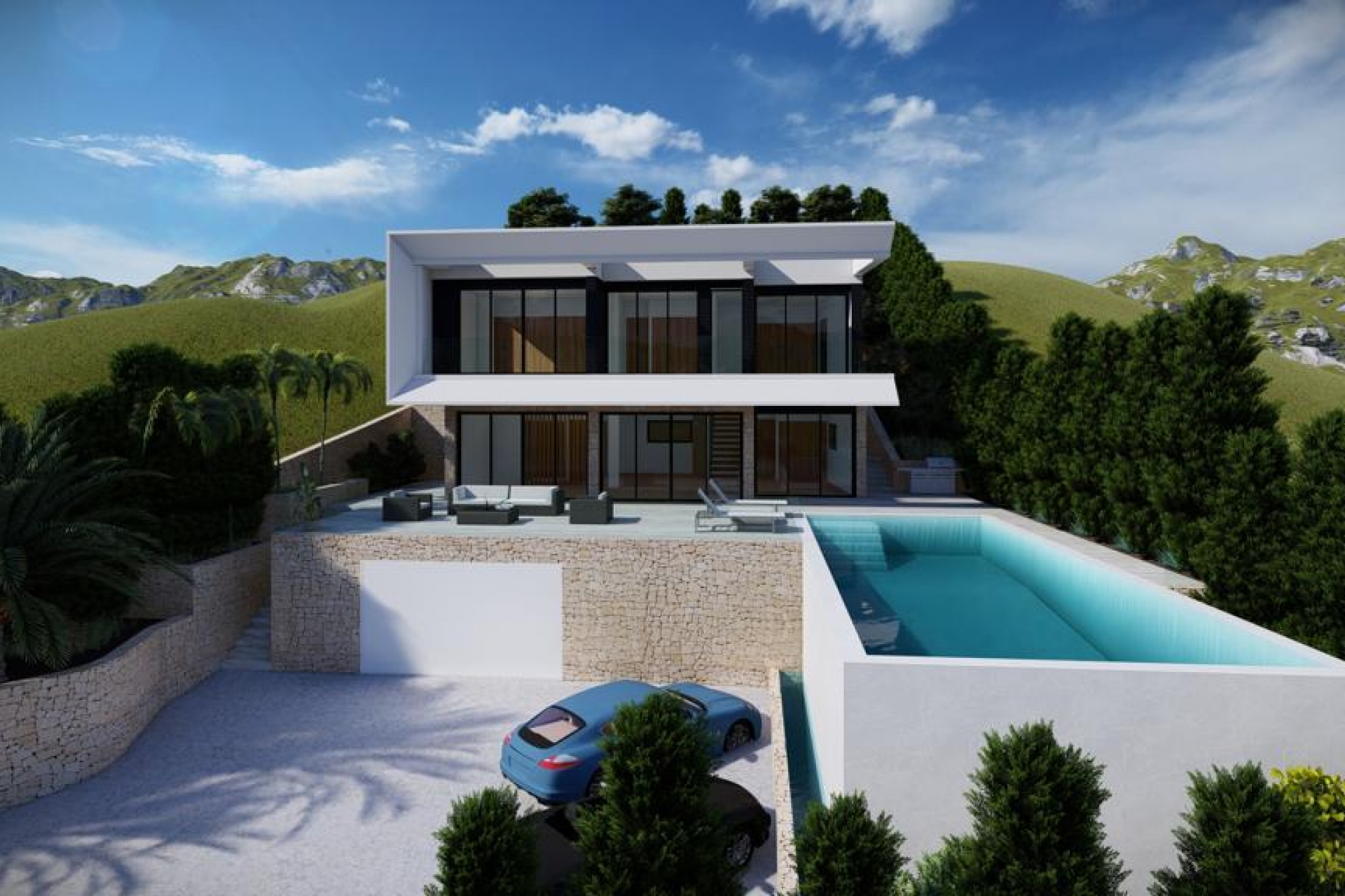 Neue Gebäude - Villa -
Altea