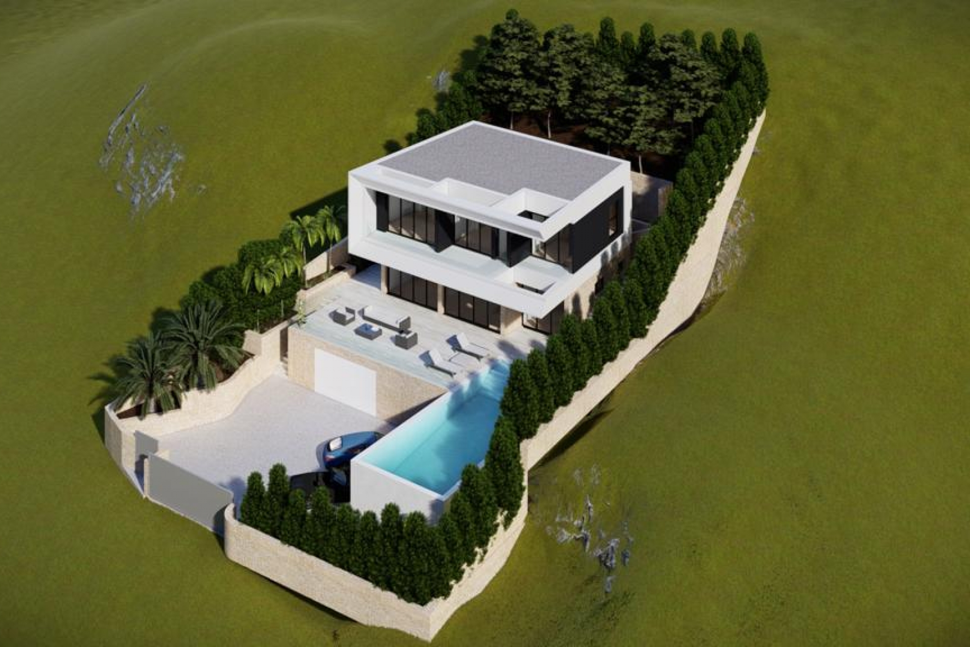 Neue Gebäude - Villa -
Altea