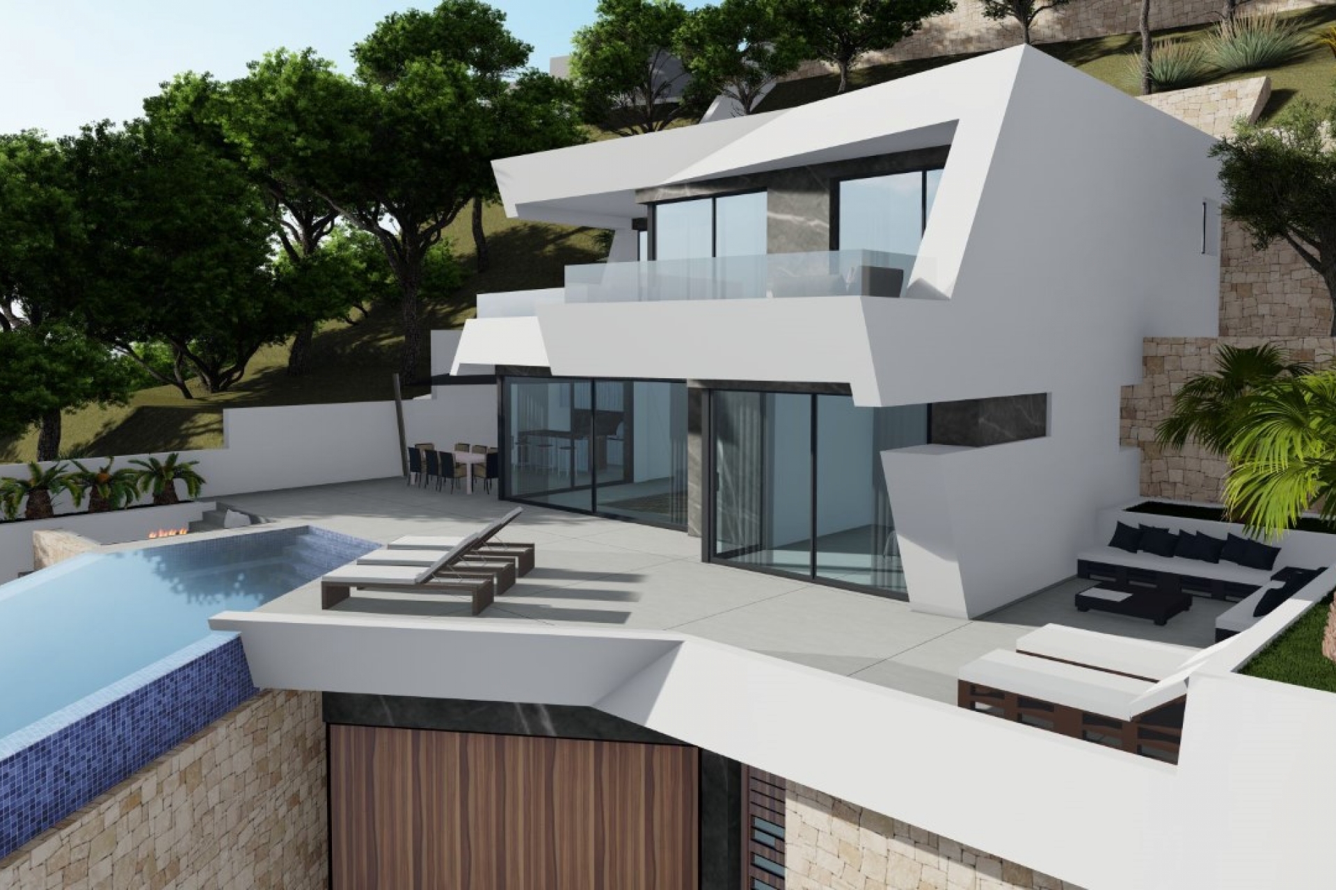 Neue Gebäude - Villa -
Calpe