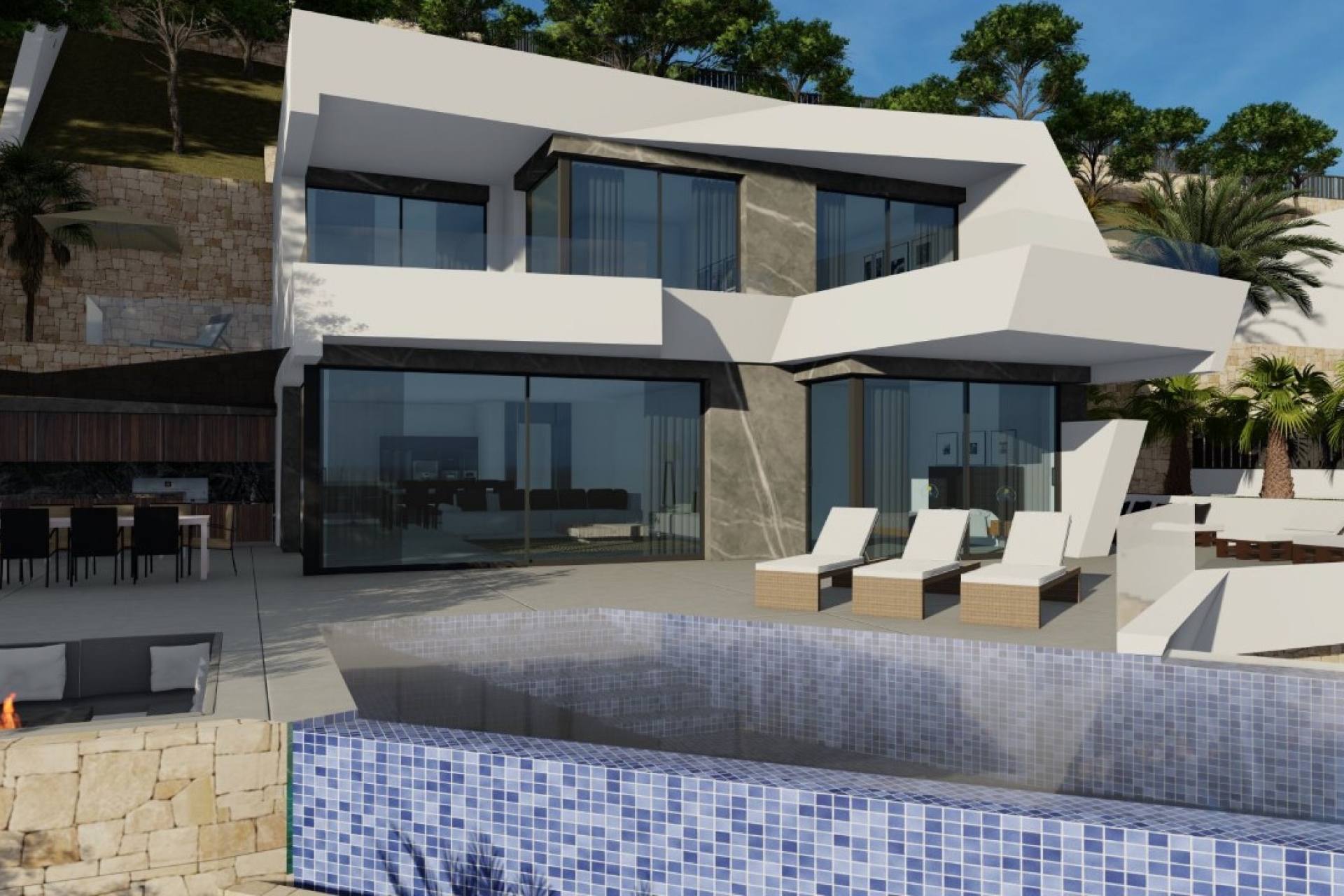 Neue Gebäude - Villa -
Calpe