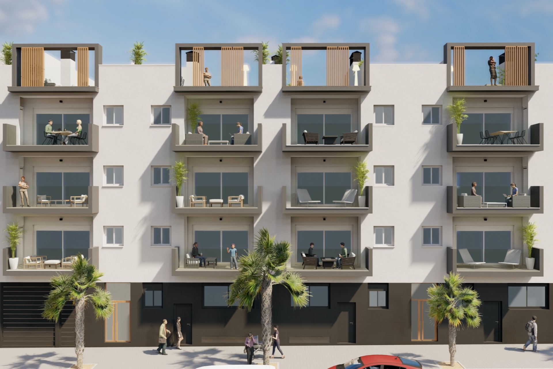 Neue Gebäude - Wohnung -
Elche - Elche Campo