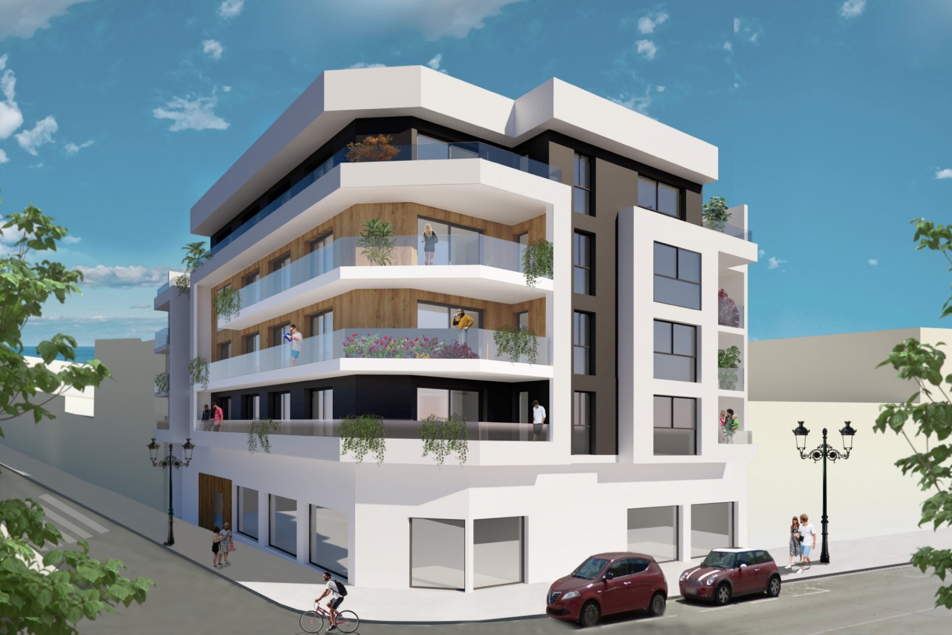 Neue Gebäude - Wohnung -
Guardamar - Center Guardamar