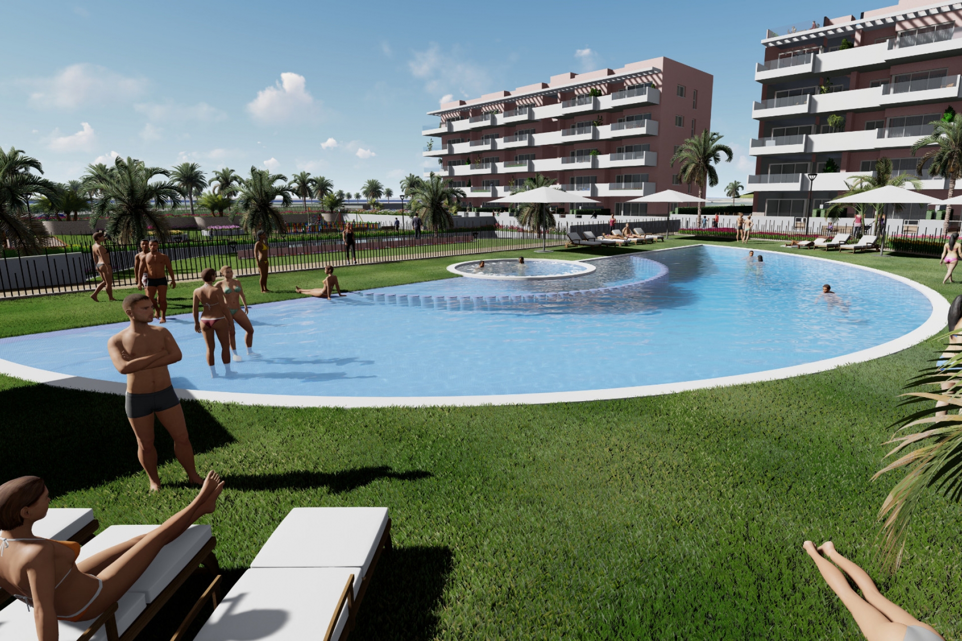 Neue Gebäude - Wohnung -
Guardamar - El Raso