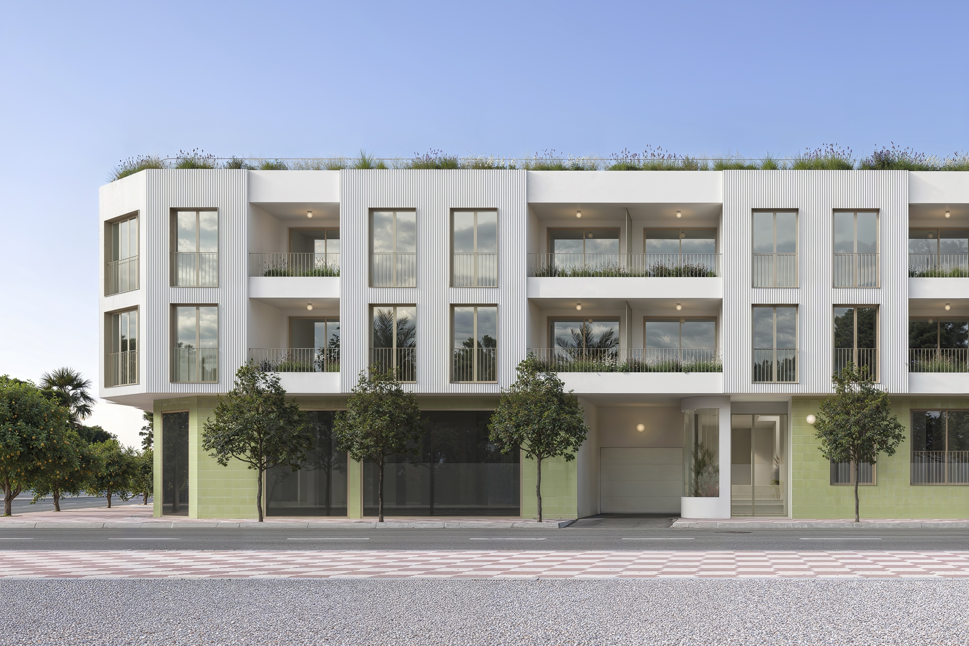 Neue Gebäude - Wohnung im Erdgeschoss -
Jacarilla