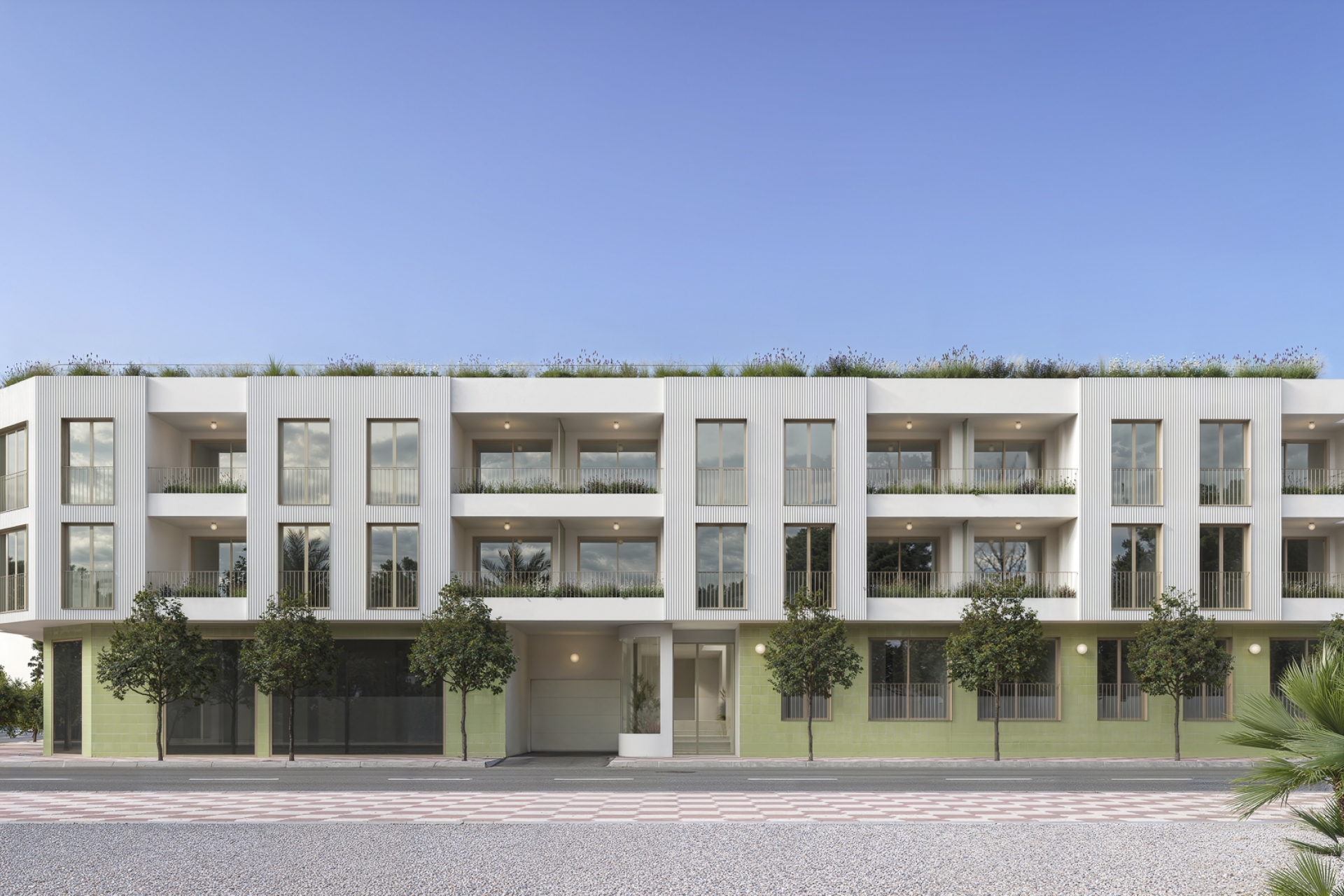 Neue Gebäude - Wohnung im Erdgeschoss -
Jacarilla