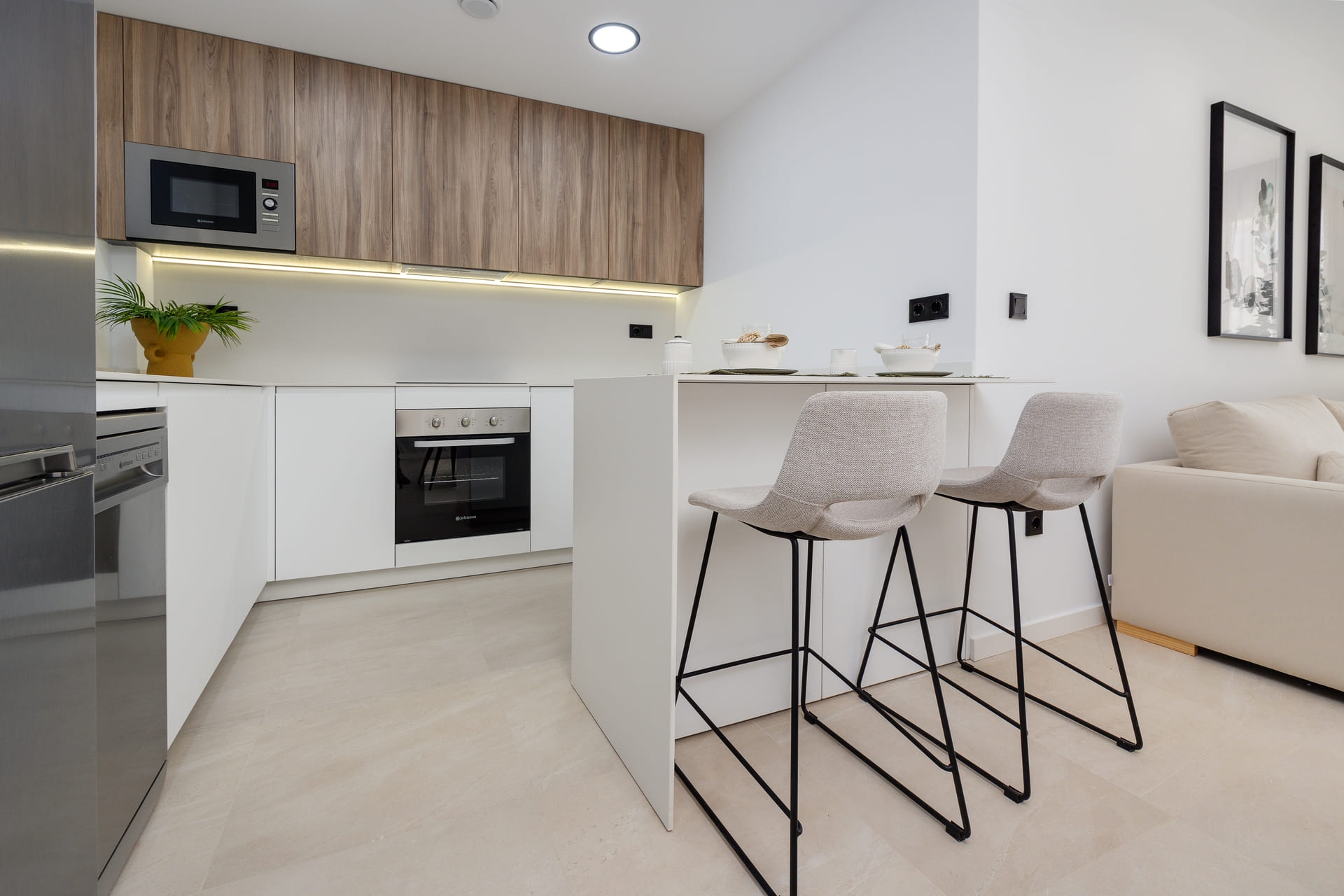 Neue Gebäude - Wohnung im Erdgeschoss -
Los Alcazares