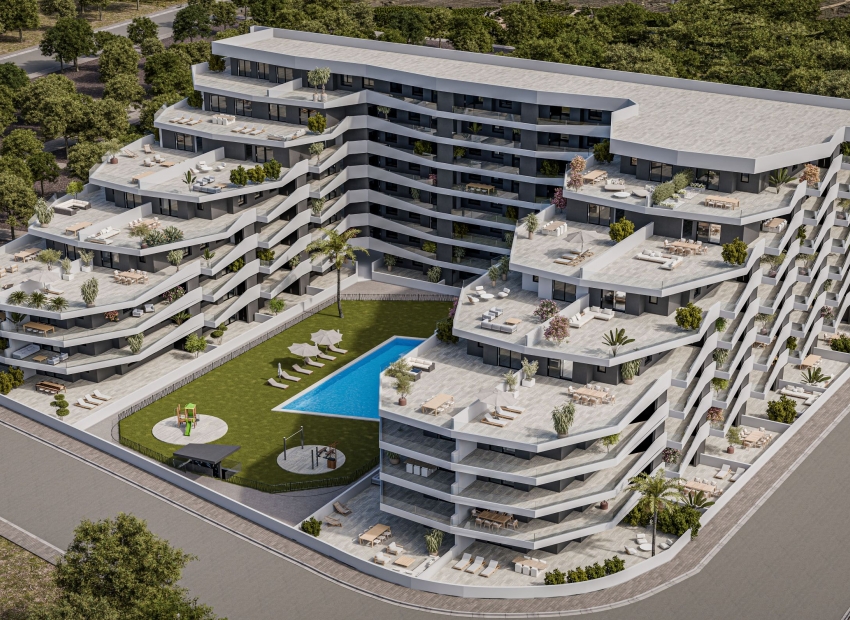 Neue Gebäude - Wohnung im Erdgeschoss -
San Miguel de Salinas