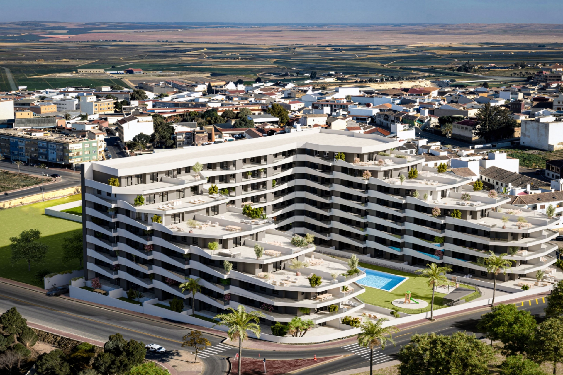 Neue Gebäude - Wohnung im Erdgeschoss -
San Miguel de Salinas