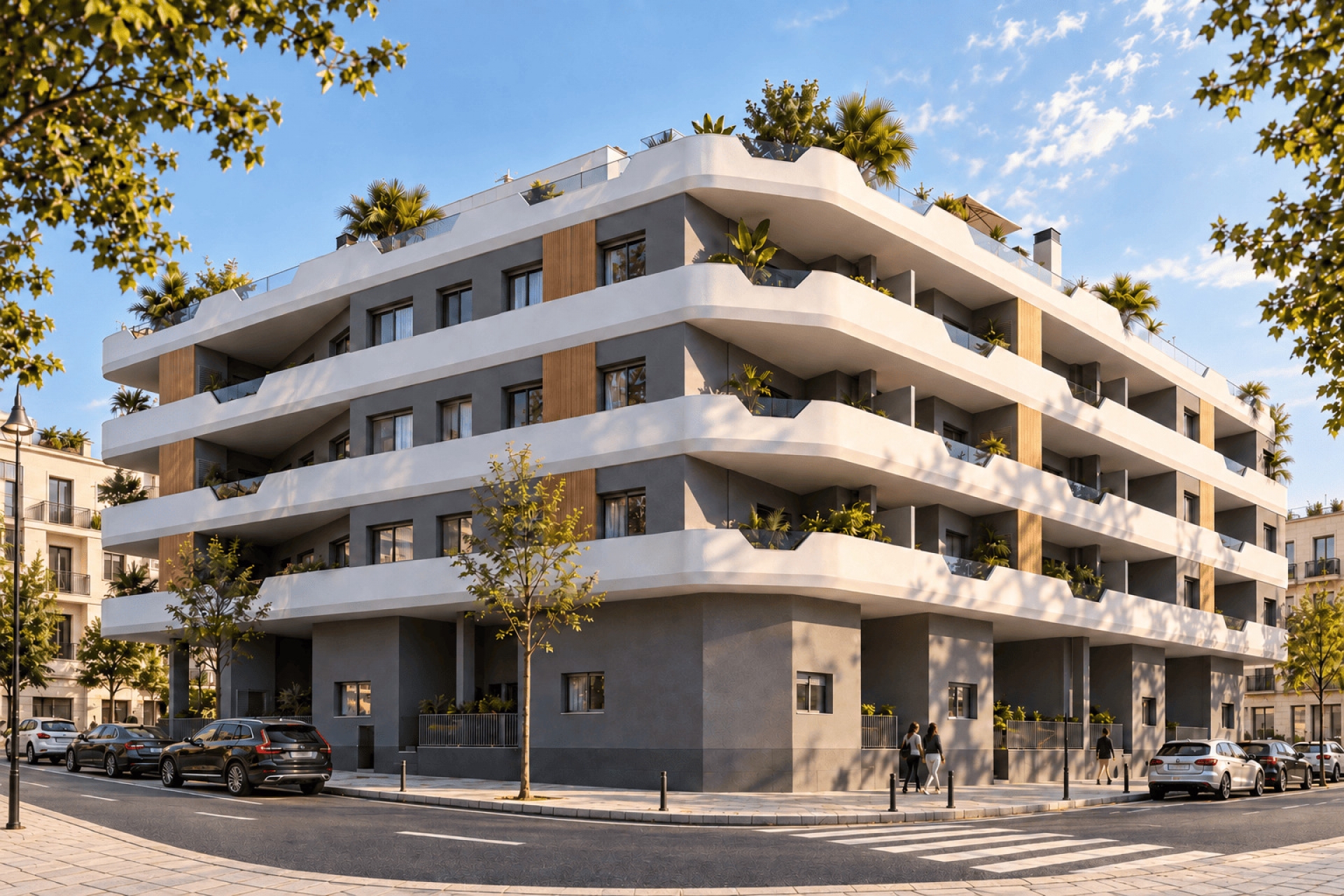 Neue Gebäude - Wohnung im Erdgeschoss -
Santa Pola